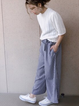𝚜𝚊𝚢𝚊さん（レディース・152cm）の春コーディネート