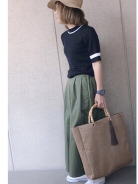 𝚜𝚊𝚢𝚊さん（レディース・152cm）の春コーディネート