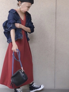「カジュアルダウン」｜「アイテム（その他）」を使った、𝚜𝚊𝚢𝚊さん（レディース・152cm）の秋コーディネート