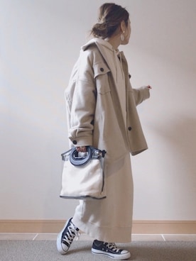 𝚜𝚊𝚢𝚊さん（レディース・152cm）の冬コーディネート