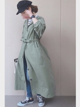 「平成最後のWEARISTAセンバツ」｜「アイテム（腕時計）」を使った、𝚜𝚊𝚢𝚊さん（レディース・152cm）の春コーディネート