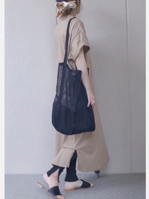 夏 Tシャツワンピース