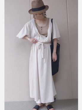 𝚜𝚊𝚢𝚊さん（レディース・153cm）の夏コーディネート