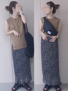 𝚜𝚊𝚢𝚊さん(レディース・153cm)の夏コーディネート