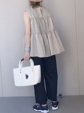 𝚜𝚊𝚢𝚊さん（レディース・153cm）の夏コーディネート