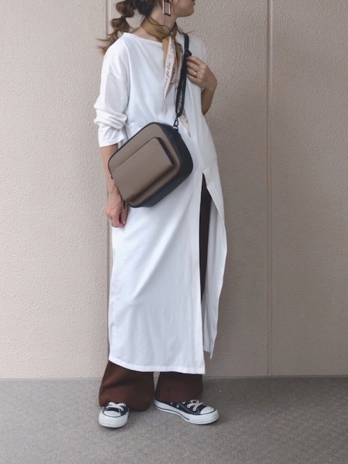 𝚜𝚊𝚢𝚊｜wc JAPANのショルダーバッグを使ったコーディネート WEAR