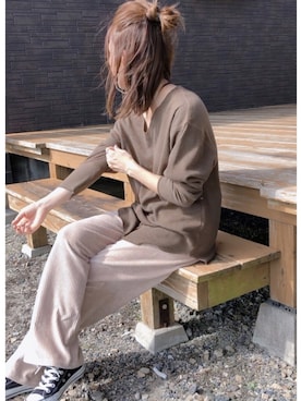 𝚜𝚊𝚢𝚊さん（レディース・152cm）の冬コーディネート