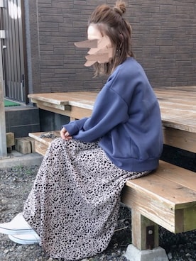 𝚜𝚊𝚢𝚊さん（レディース・152cm）の冬コーディネート