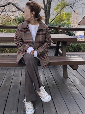 𝚜𝚊𝚢𝚊さん(レディース・152cm)の冬コーディネート