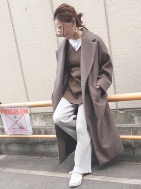 𝚜𝚊𝚢𝚊さん(レディース・152cm)の冬コーディネート