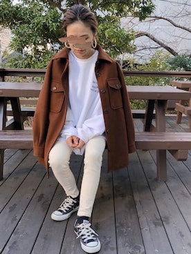 𝚜𝚊𝚢𝚊さん(レディース・152cm)の冬コーディネート