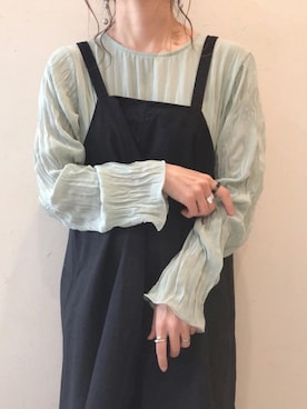 𝚜𝚊𝚢𝚊さん（レディース・152cm）の春コーディネート