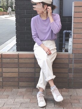 𝚜𝚊𝚢𝚊さん（レディース・152cm）の春コーディネート