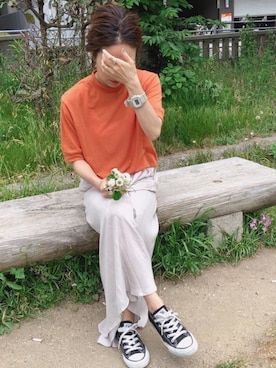 𝚜𝚊𝚢𝚊さん(レディース・152cm)の春コーディネート