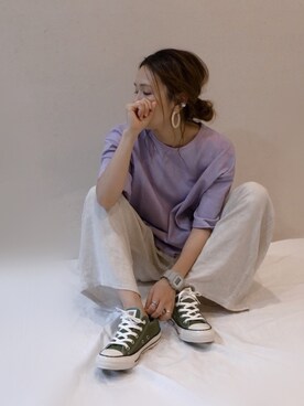 𝚜𝚊𝚢𝚊さん(レディース・152cm)の春コーディネート