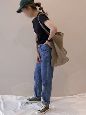 𝚜𝚊𝚢𝚊さん(レディース・152cm)の春コーディネート