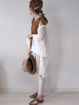 𝚜𝚊𝚢𝚊さん（レディース・152cm）の夏コーディネート