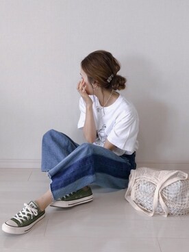 𝚜𝚊𝚢𝚊さん（レディース・152cm）の夏コーディネート