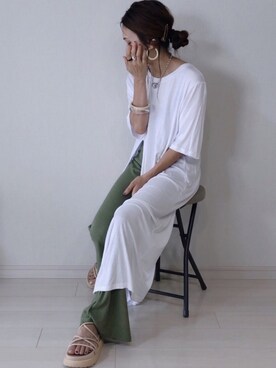 𝚜𝚊𝚢𝚊さん（レディース・152cm）の夏コーディネート