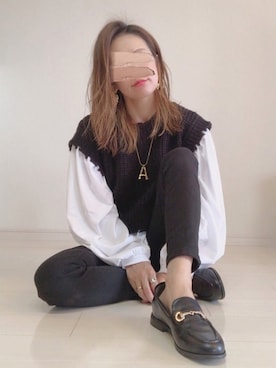 「DHOLIC（ディーホリック）のアイテム」を使った、𝚜𝚊𝚢𝚊さん（レディース・152cm）の秋コーディネート