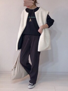 「w closet」｜「アイテム（その他）」を使った、𝚜𝚊𝚢𝚊さん（レディース・152cm）の秋コーディネート