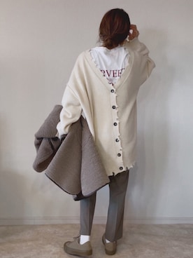 𝚜𝚊𝚢𝚊さん（レディース・152cm）の冬コーディネート