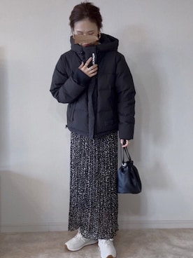 「ISOOK（アイスー）のアイテム（スウェット）」を使った、𝚜𝚊𝚢𝚊さん（レディース・152cm）の冬コーディネート