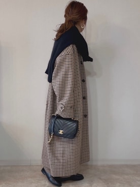 𝚜𝚊𝚢𝚊さん（レディース・152cm）の冬コーディネート