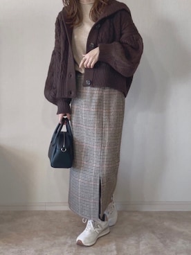 𝚜𝚊𝚢𝚊さん（レディース・152cm）の冬コーディネート