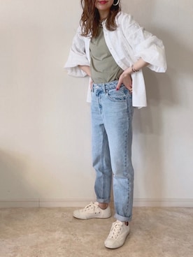 𝚜𝚊𝚢𝚊さん（レディース・152cm）の春コーディネート