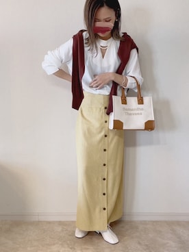 𝚜𝚊𝚢𝚊さん（レディース・152cm）の春コーディネート