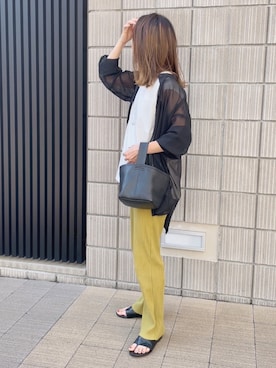 「ARCANUM DESIGN（アルカナムデザイン）のアイテム」を使った、𝚜𝚊𝚢𝚊さん（レディース・152cm）の春コーディネート