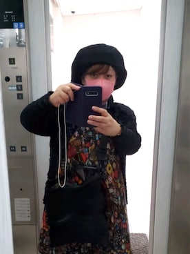 「ISSEY MIYAKE（イッセイミヤケ）のアイテム（その他アウター）」を使った、pollyanna5532さん（レディース・154cm）の秋コーディネート