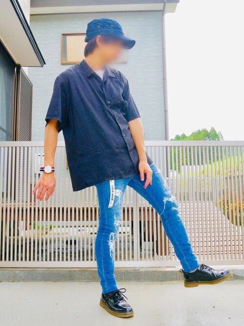 とっくん 相互 Guの帽子を使ったコーディネート Wear