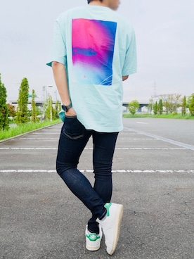 「RAGEBLUE（レイジブルー）のアイテム（腕時計）」を使った、とっくんさん（メンズ・172cm）の秋コーディネート
