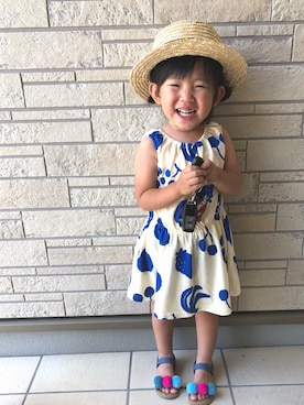 mei♡hinaさん（キッズ・90cm）の夏コーディネート
