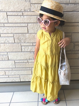 mei♡hinaさん（キッズ・90cm）の夏コーディネート