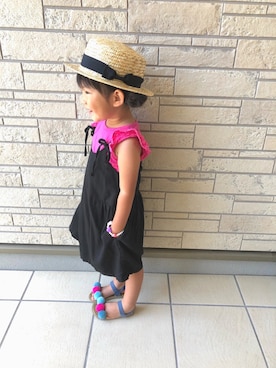 mei♡hinaさん（キッズ・90cm）の夏コーディネート