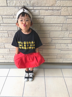 mei♡hinaさん（キッズ・90cm）の夏コーディネート