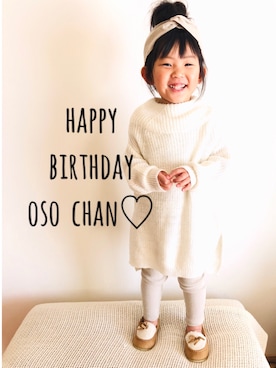 mei♡hinaさん（キッズ・100cm）の冬コーディネート