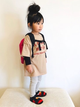 mei♡hinaさん（キッズ・100cm）の春コーディネート