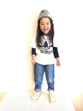 mei♡hinaさん（キッズ・100cm）の春コーディネート