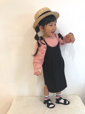 mei♡hinaさん（キッズ・100cm）の春コーディネート