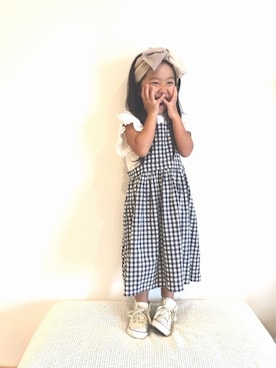 mei♡hinaさん（キッズ・100cm）の夏コーディネート