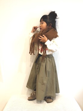 mei♡hinaさんの「【BACK NUMBER】マキシスカート」を使ったコーディネート