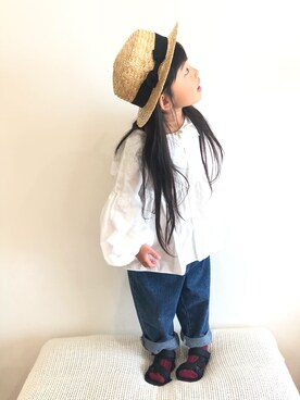 mei♡hinaさん（キッズ・100cm）の春コーディネート