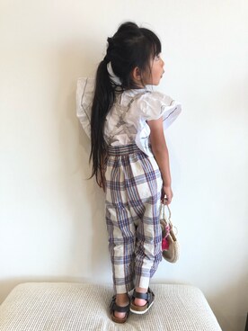 mei♡hinaさん（キッズ・100cm）の夏コーディネート