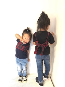 mei♡hinaさん(キッズ・100cm)の秋コーディネート