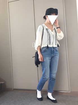 TESCOさん（レディース・157cm）の春コーディネート