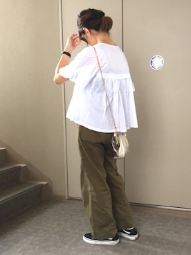 TESCOさん（レディース・157cm）の夏コーディネート